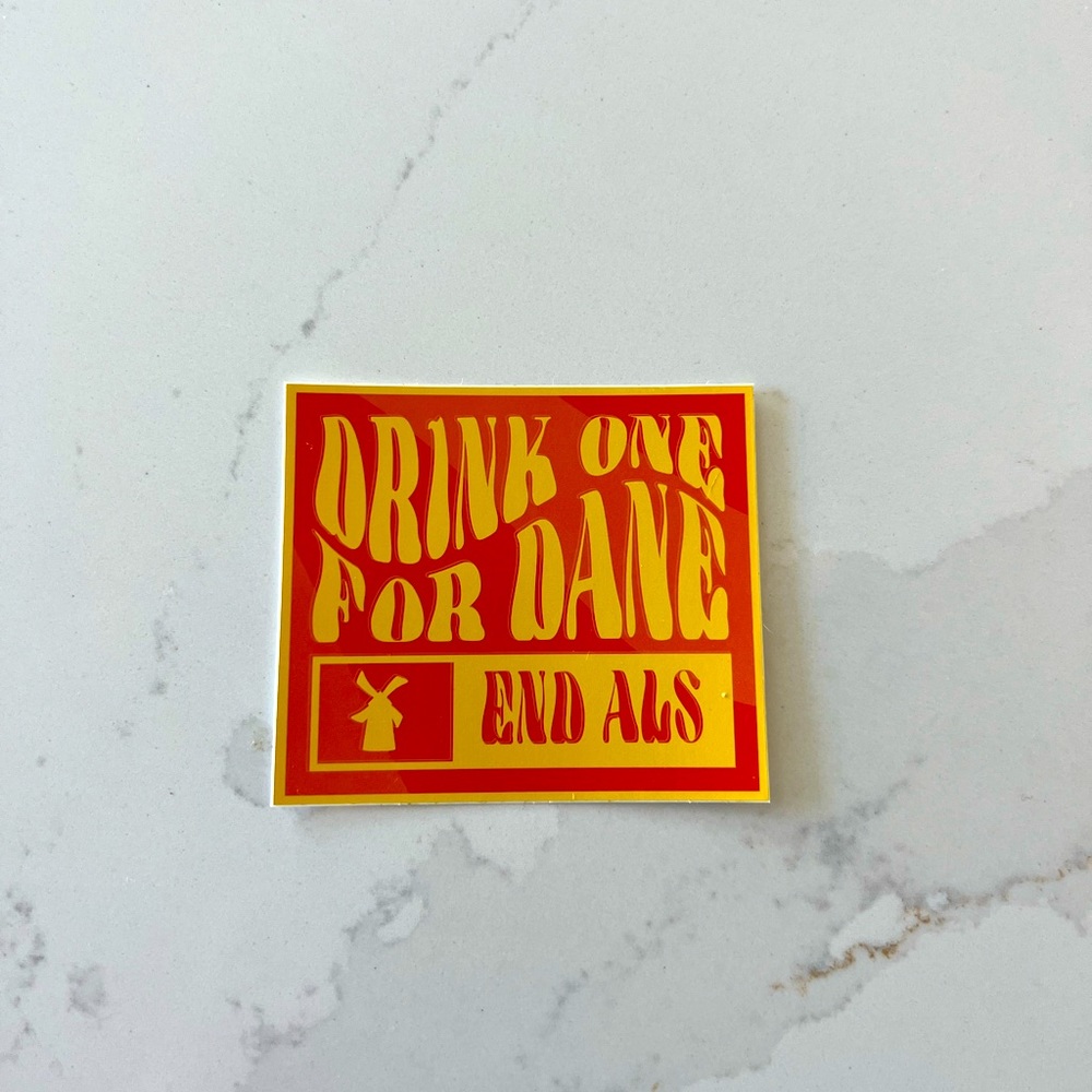 Dutch Bros ALS Sticker